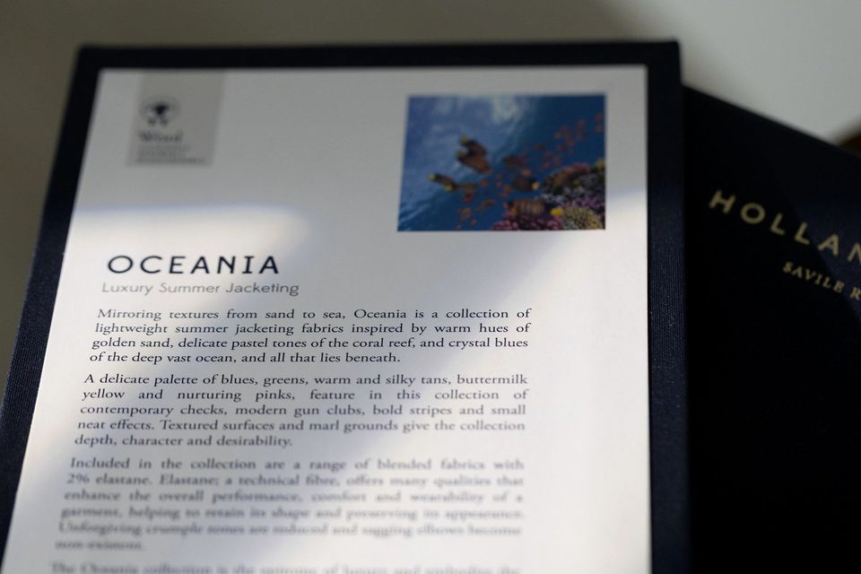 Holland & Sherry 英式經典格紋 — EIAN SARTORIA 台中訂製